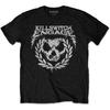 26 Killswitch Engage Череп Аэрозольная краска S-XXL Футболка Металл Рок-группа Официальная футболка Унисекс Футболка