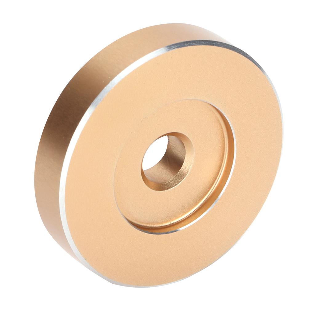 Адаптер для проигрывателя 45 об/мин Лист для преобразования большого отверстия Винил Черный Зажим Адаптер для большинства пластинок с большим отверстием