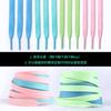 Pearlescent Colorful Shoelaces Flat Double-layer Shoelaces