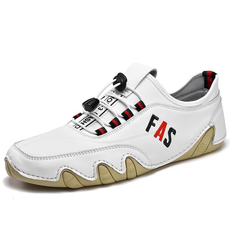 Genuine Leather Shoes Men Loafers Large Size Fashion Casual Leather Men Shoes Comfortable Driving Shoes Moccasins Men Flats Shoes