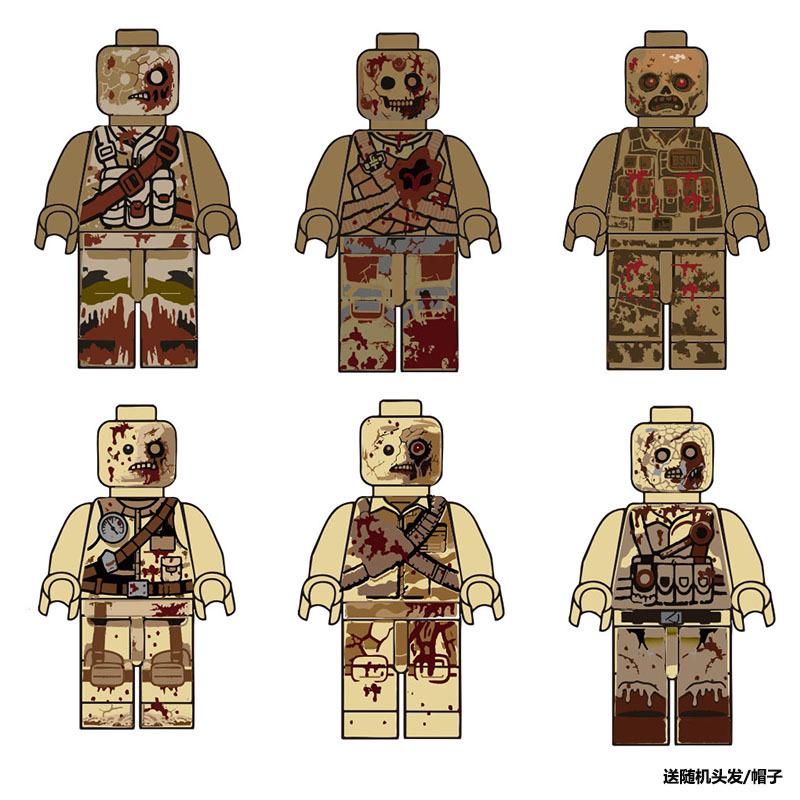 Строительные блоки, человекоподобные куклы, игрушки, цифровые фигурки, сборные игрушки, гусеничные, детские развивающие игрушки