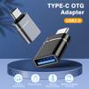 FONKEN Адаптер OTG типа C-USB C 3,0 USB-C «папа-гнездо» USB-кабель-конвертер для флэш-накопителя Macbook, разъем USB3 для мыши и телефона