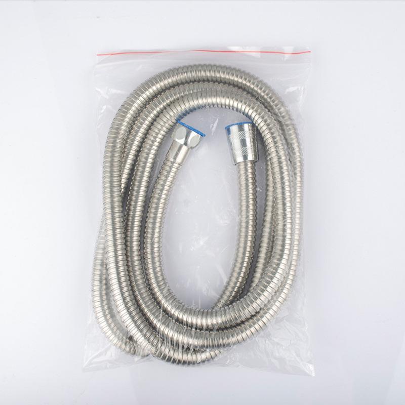 Душевой шланг из нержавеющей стали с двойной пряжкой - 1,5/2 м