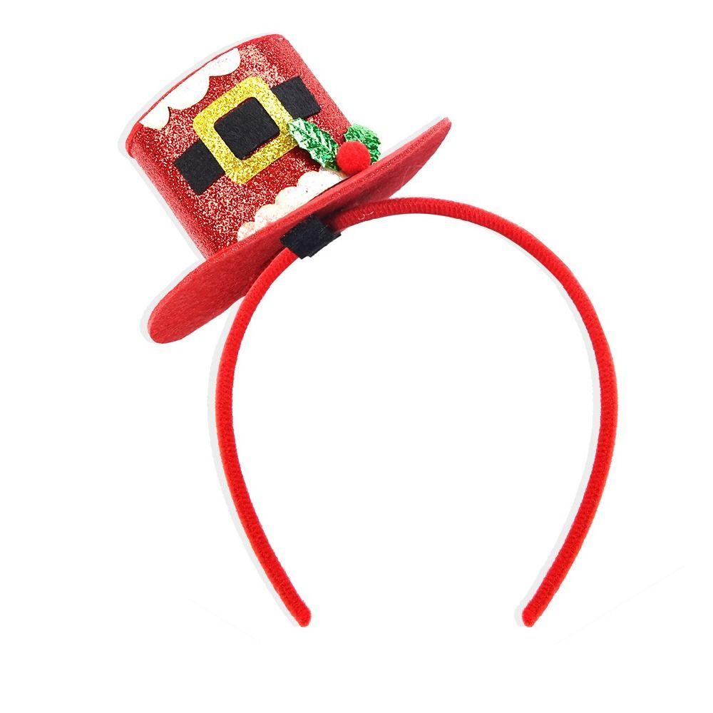 Snowman Reindeer Christmas Headbands Cute Merry Christmas Decorations  Party Favors