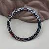 38mmx31.5mm Flat Aluminum Watch Bezel Insert Rings Fit SKX007 SKX009 SRPD NH35 NH36 Watch Case Men Watch Refit Parts