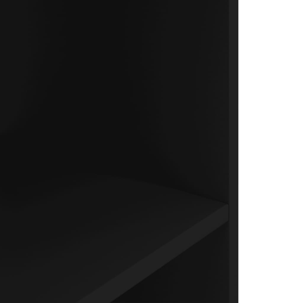 Aquarium Stand Black 120 x 40 x 60 cm Particleboard