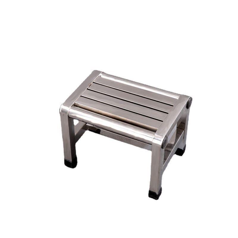 Нержавеющая сталь Гостиная Табурет Утолщенный Пожилой Ванная Душевой Табурет Маленький Портативный Бытовой Противоскользящий Стул