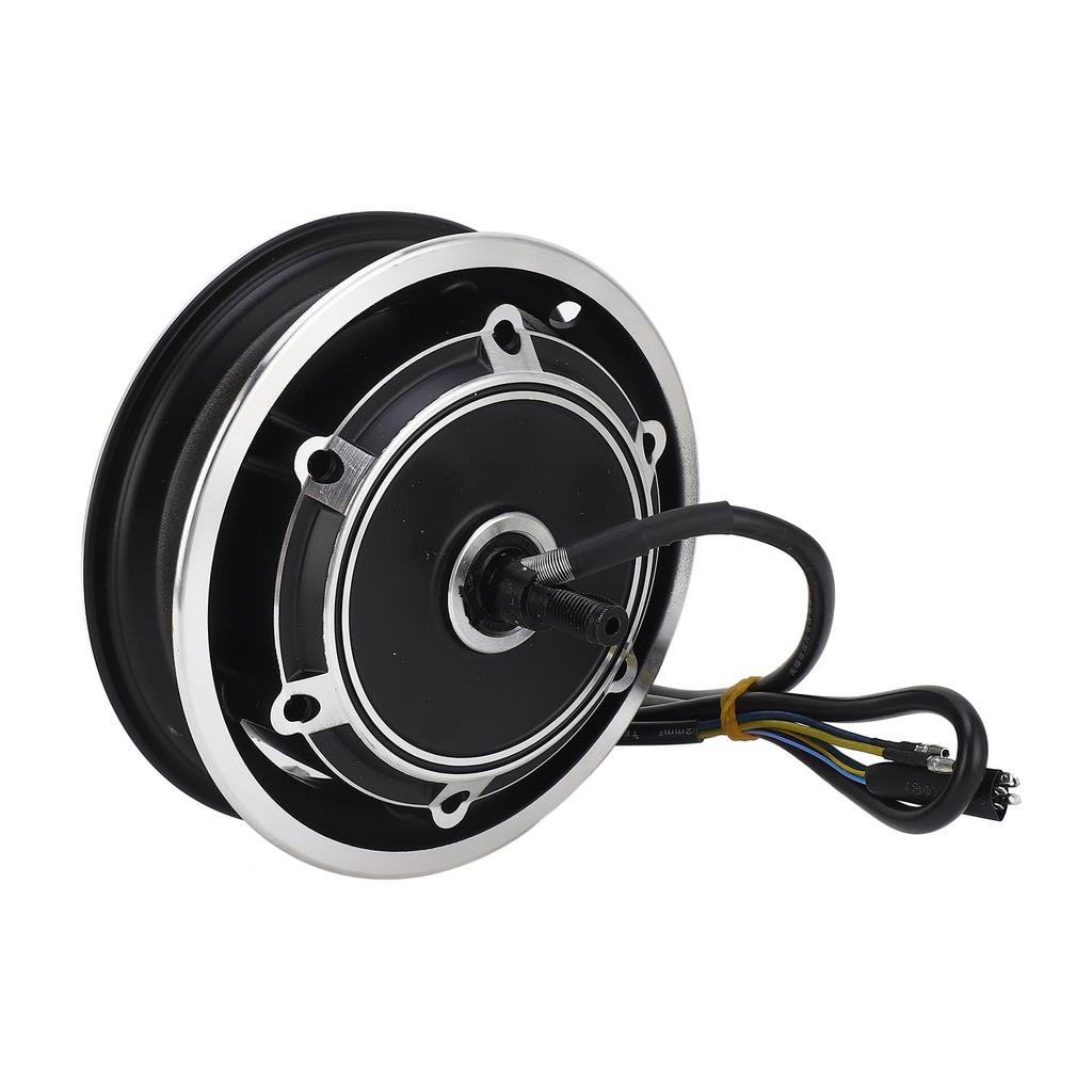 Мотор-ступица электрического скутера 48 В 100 Вт, бесщеточный дисковый тормоз для электрического велосипеда, мотор-ступица для 10-дюймового внешнего колеса
