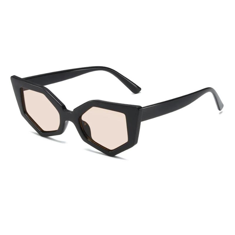 New in  Fashion Cat Eye Sunglasses for Women Small Frame Tortoiseshell Design Live Broadcast Hip Hop Style Sun Glasses