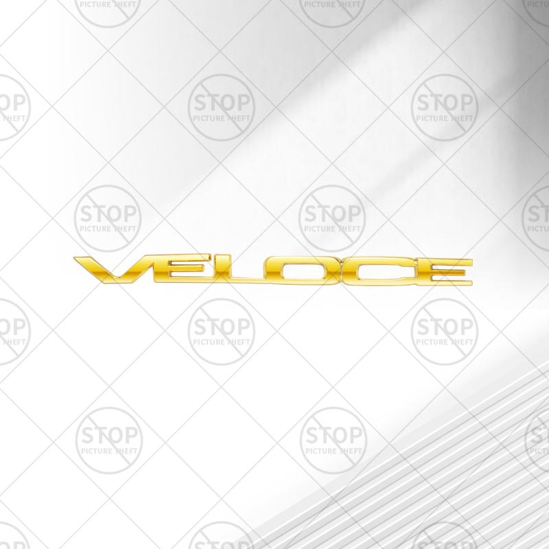 HNQJR1 Car Sticker VELOCE Logo 3D Decal Body Decoration Badge Rear Trunk Emblem For Alfa Romeo Giulia Stelvio Giulietta MTO Mito Brera