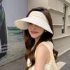 Hat Female Cap Premium Sense Summer Breathable Empty Top Sun Protection Hat Fashion Outdoor Cycling Visor