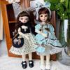 Платье принцессы с кружевом ручной работы, модная ретро-юбка для куклы 1/6 BJD 30 см