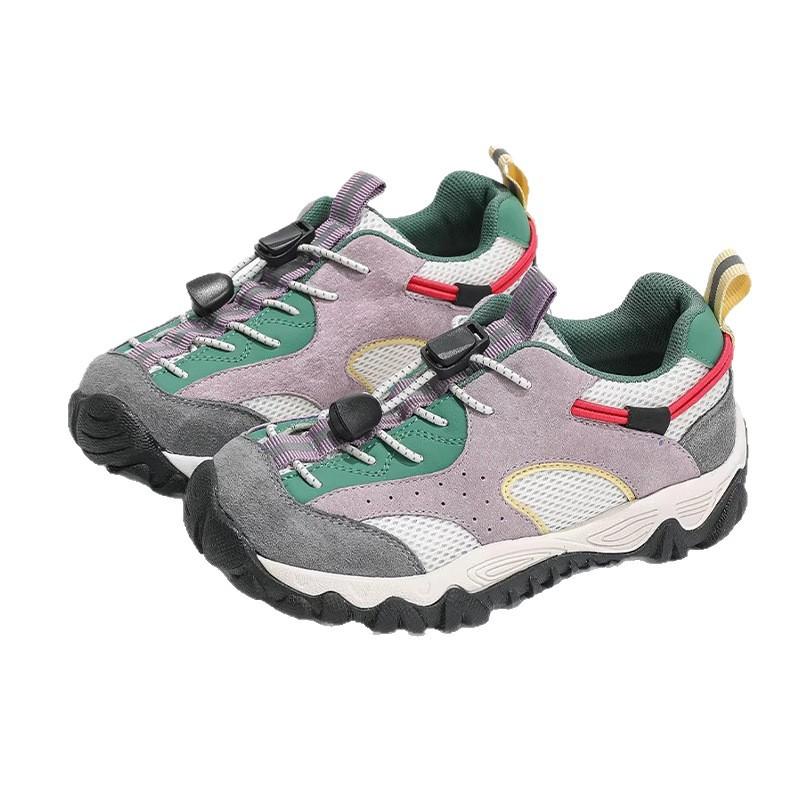 Children's Spring Outdoor Functional Shoes2026New boys' hiking shoes, casual shoes, closed-toe non-slip girls' sports shoes