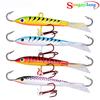 SOUGAYILANG Fishing Jig Single Sharp Hook Fishing Lure for Ice Fishing Carp Freshwater Fishing Baits