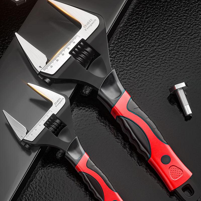 Разводной ключ универсальный гаечный ключ 6" 8" 10" 12" многофункциональный профессиональный большой открытый гаечный ключ ремонтные инструменты