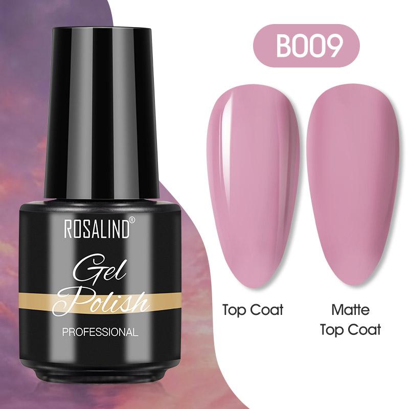 ROSALIND Зимняя серия цветных гель-лаков - Полуперманентное глиттерное покрытие для профессионального использования