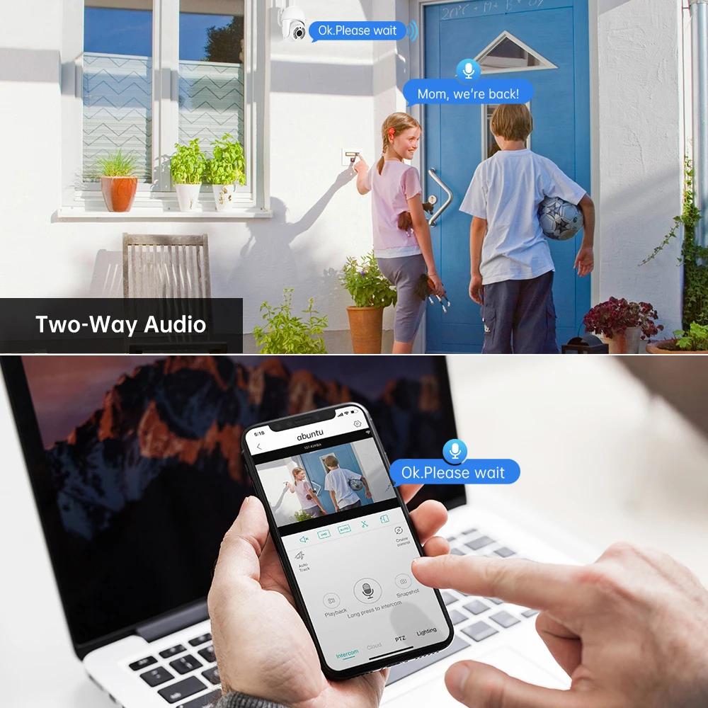 5MP PTZ Wifi камера наружное домашнее видеонаблюдение беспроводные IP камеры HD цветное ночное видение безопасность-защита ICse