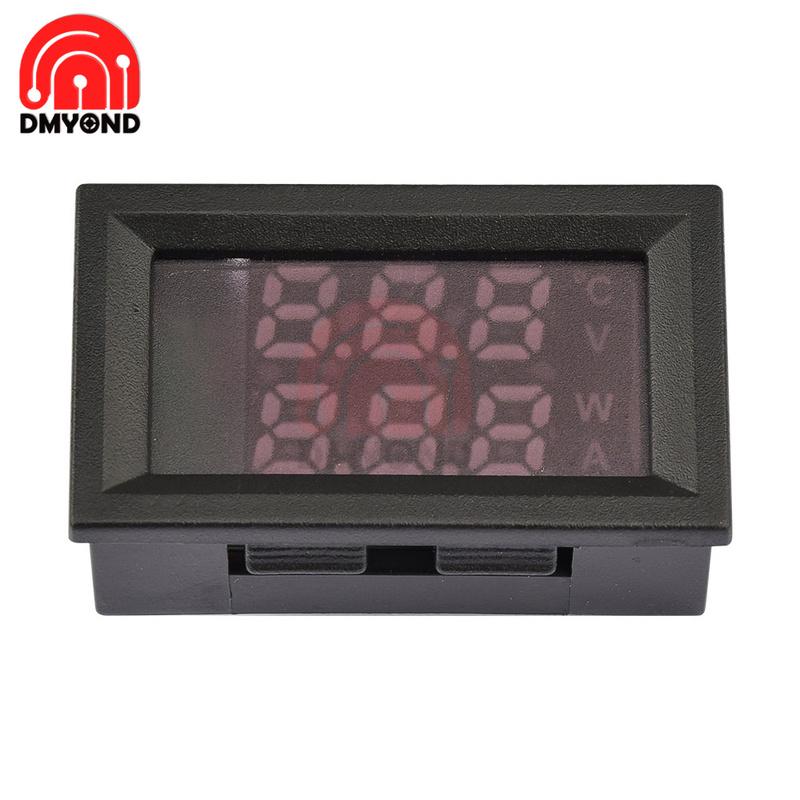 M430 DC 4-30V измеритель напряжения тока мощности 10А 50А 100А светодиодный цифровой вольтметр амперметр измеритель тока вольт-тестер панель мониторинга