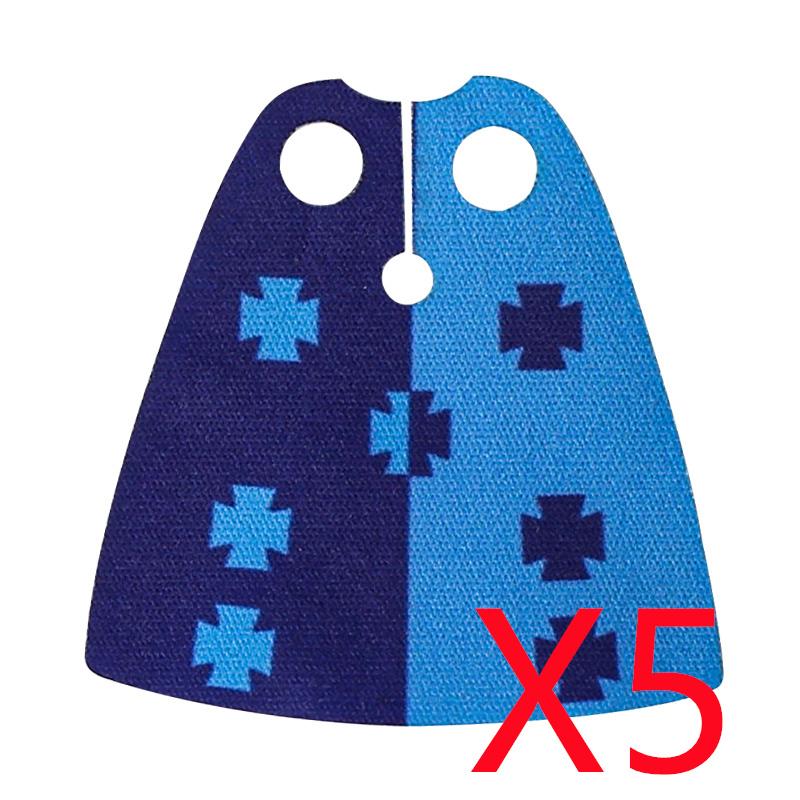 MOC Средневековые Военные Строительные Блоки Мини Кирпичики Фигурки Воинов Подарки Красочная Накидка с Принтом Доспехи Щит Аксессуары Игрушка Сделай Сам