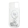 Etui Karl Lagerfeld Liquid Glitter Choupette Head Magsafe Na Iphone 15 / 14 / 13 - Przezroczyste