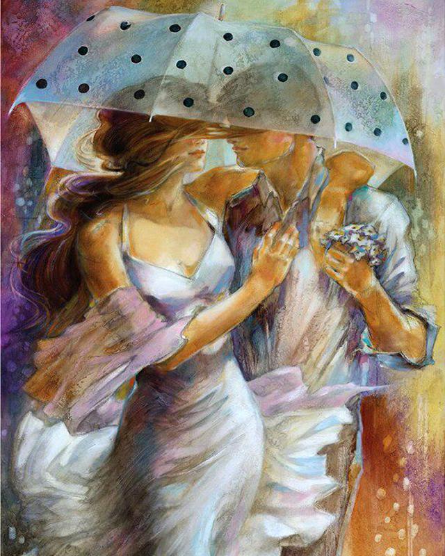 5D Full Square Diamond Art Painting Water Castle Beautiful Girl Handicraft Diamond Embroidery Unicorn Animal Diamond Mosaic Needlework Home Decor