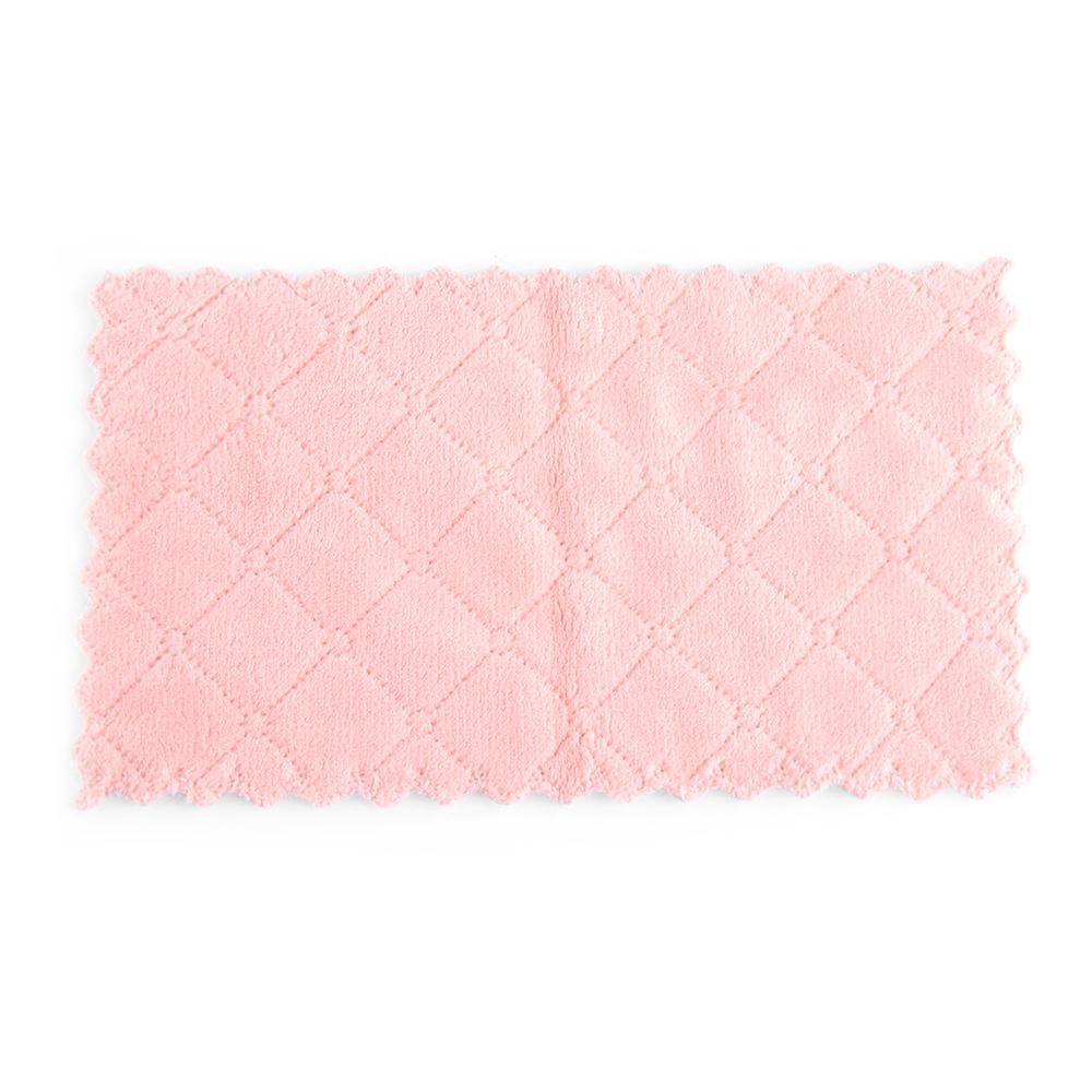 Microfiber Household Super Absorbent Clean Cloths Non-stick Oil Rags Cleaning Towel Scouring Pad