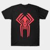Мужская черная футболка с принтом Spidey 2099 Печать на безвырезной трансферной бумаге Хлопковая футболка