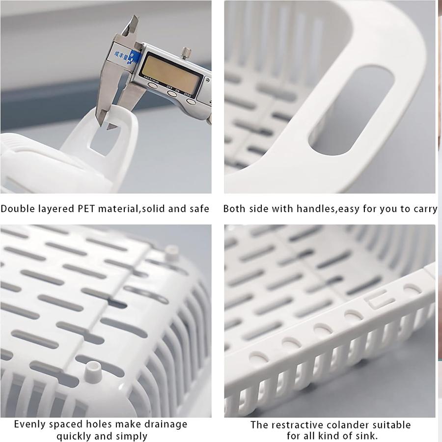 Корзина для слива посуды, кухонная полка для слива, выдвижная полка для хранения посуды, корзина для слива фруктов и овощей