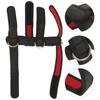 Black Head Training Harness Adjustable Neck Strength Training Strap  Home