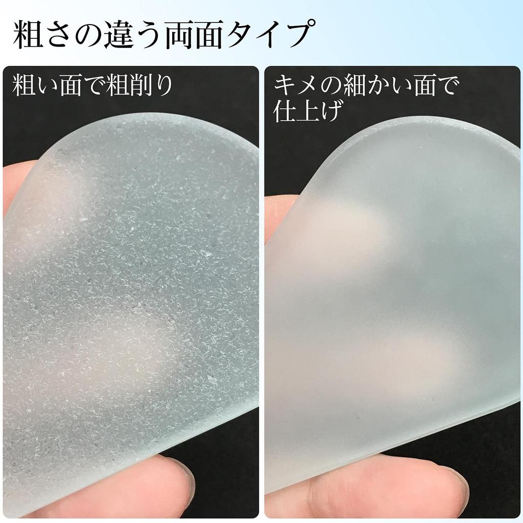 Comolife NudiFeet Стеклянная Пятка Пятка Пятка Пятка Мозоль Особый Случай Нежная на Гладкую Каплю Гладкие Ноги в Чехии Двусторонняя Пилка, Пилка, Уход, Удаление,