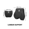 For Volkswagen VW Car Headrest Lumbar Support Cotton Neckpillow Waist Cushion Golf 4 5 6 7 Polo Jetta Sagitar Magotan Passat B5 zr7