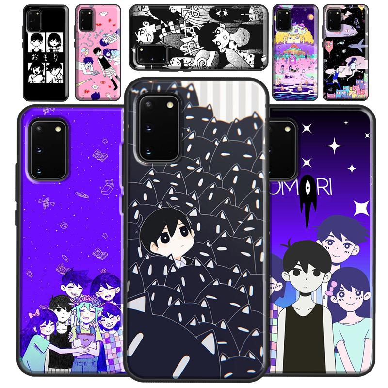 Чехол для телефона Samsung Galaxy S22 S21 S23 Ultra Note 20 S8 S9 S10 Note 10 Plus S20 FE с изображением игры Omori