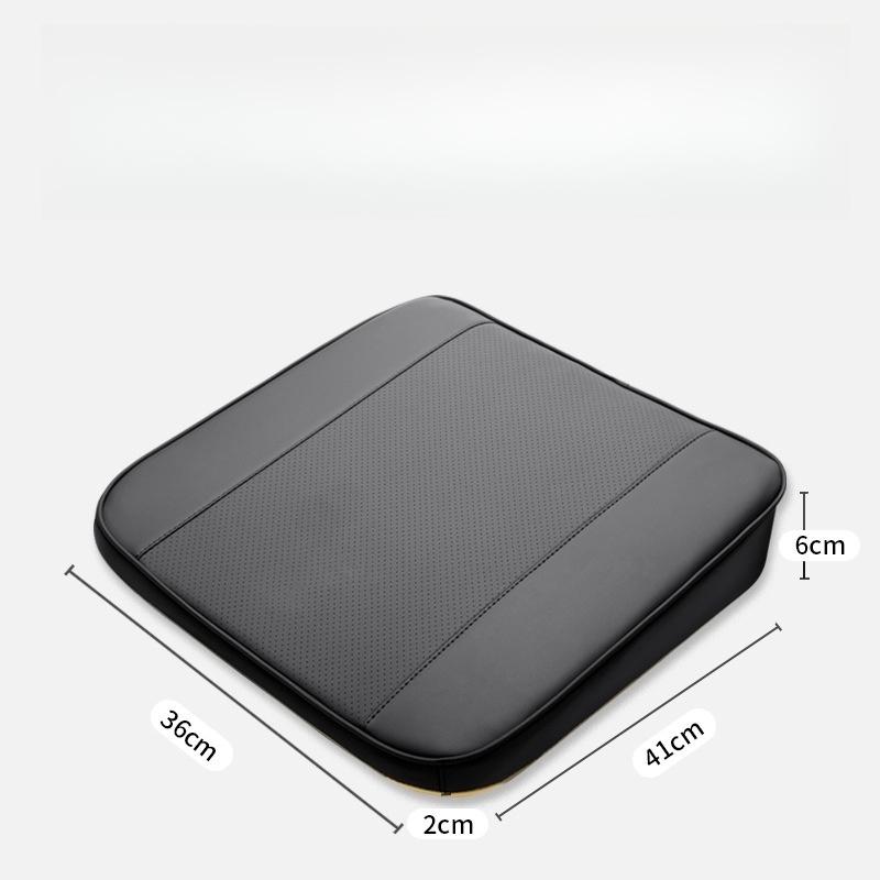 Raised Sloped Car Seat Cushion Driver's Seat Height-Adjustable Pad Breathable Anti-Slip Car Seat Cushion for Licence Holders