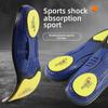 High Elastic Cowhide Sports Insole: Shock Absorption, Breathable, Deodorizing, Arch Support, Cushioning for Running & Basketball