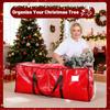 Сверхбольшая сумка для хранения рождественской елки для елок и других украшений