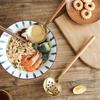 Japanese Wooden Handle Anti-hot Soup Stainless Steel Soup Leakage Ramen Spoon Home Kitchen Gadget