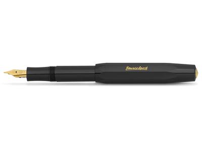 Перьевая ручка Kaweco EF Extra Fine Classic Sport, официально импортированная, черная, 10000044,