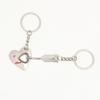 Couple Keychain Keyring Keyfob Valentine's Day Lover Gift Heart Key Set
