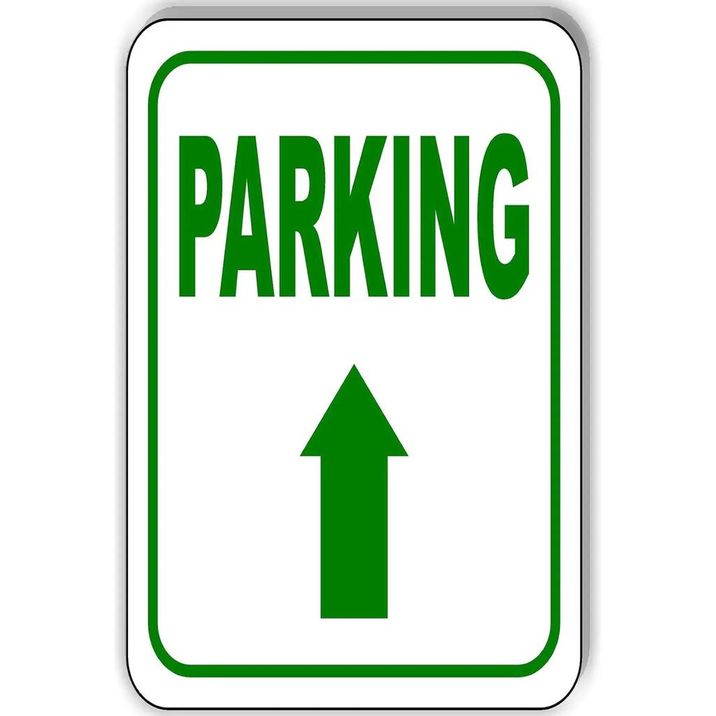 Vintage No Parking Anytime Metal Tin Signs Posters Plaque Iron Painting Decoration for Garage Outdoors Home Club Bar Wall Decor