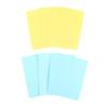 100 Pcs Blank Playing Card Hard Paper Cardboard Diy Postcards Message