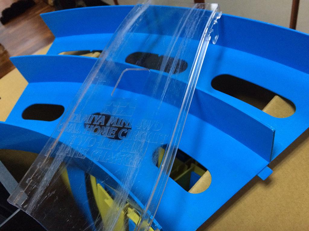 Tamiya Mini 4WD Oval Home Circuit 3D круг со сменой полосы движения 69539 (с таймером)