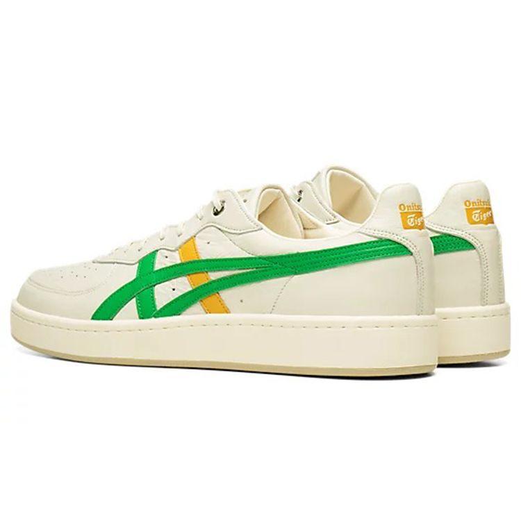 ONITSUKA TIGER GSM SD Кремовые Кинза Унисекс Низкие Кожаные Ретро Теннисные Лайфстайл Кроссовки 1183A803-103