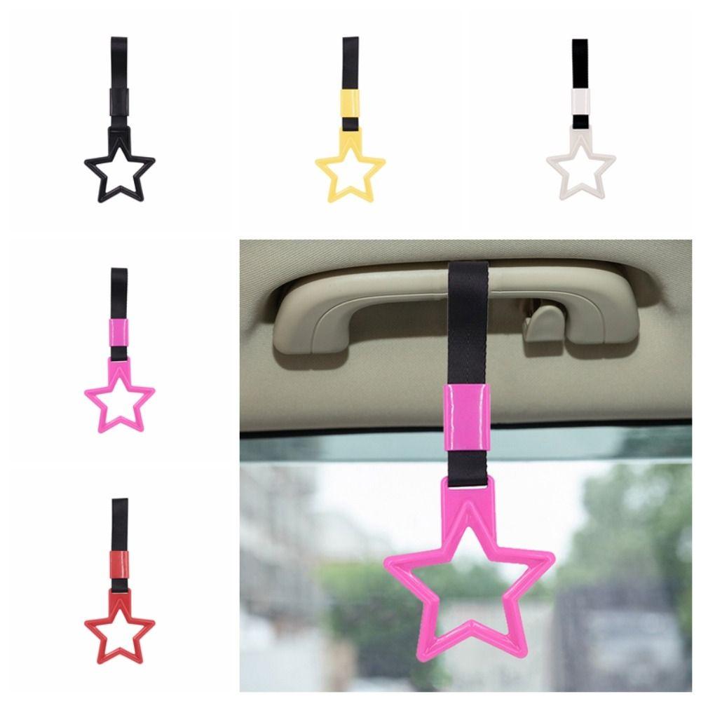 Star Shape Star Car Handrail Belt Warning Star Rear Bumper Warning Ring  Universal