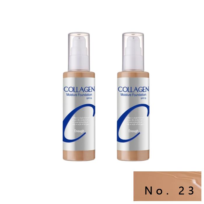 ENOUGH Коллагеновый увлажняющий тональный крем SPF15 (10 вариантов)