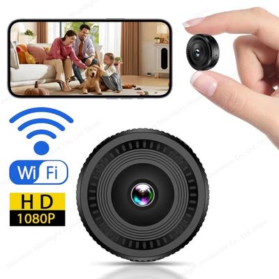 Мини-камера Wi-Fi 1080P Мониторинг безопасности Беспроводное удаленное Ночное видение Видеонаблюдение Умный дом Мини DV-камера HD-камера