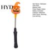 Ghost Light Decoration Halloween Party LED Glow Stick for Kids, Spooky Pumpkin No Flame Lighted Up Rod with Spring Holiday Favors Ritual