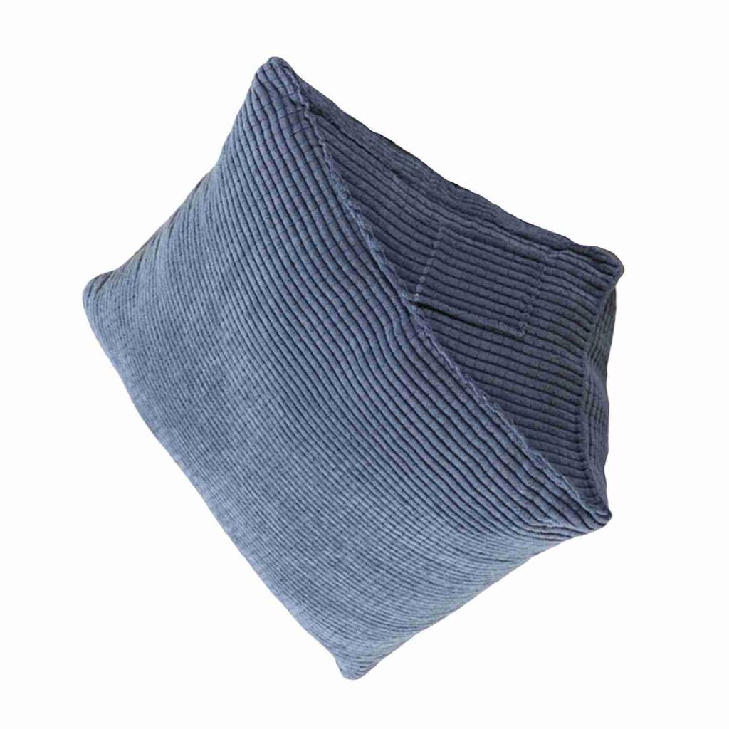 Треугольная подушка Удобная подушка для чтения с карманом на молнии Треугольный клин Валик Маленькая подушка для поддержки спины Подушка