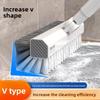 Household Bathroom Floor Brush Hard Bristled Cleaning Tool for Tiles and Grooves