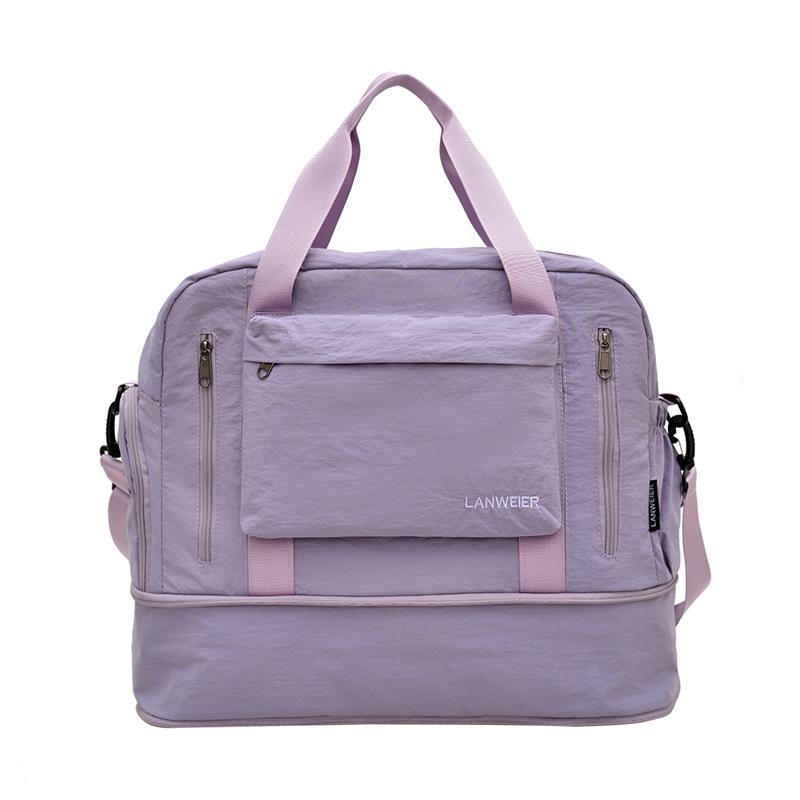 Расширяемая женская легкая сумка для йоги и путешествий – Прочная, повседневная фитнес-сумка для коротких поездок