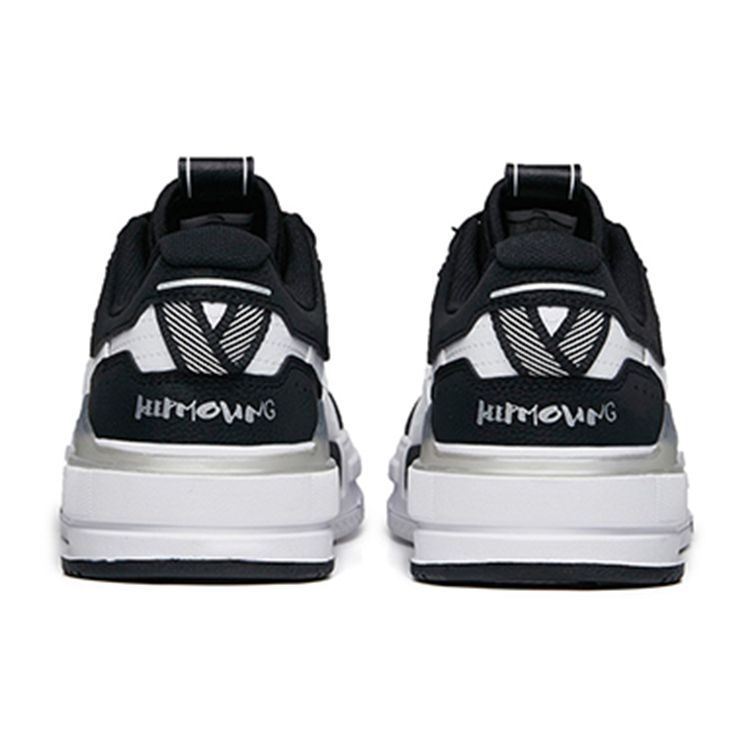 Anta Casual Versatile Low-Top Sneakers Women Sneakers Black White 922138061-2